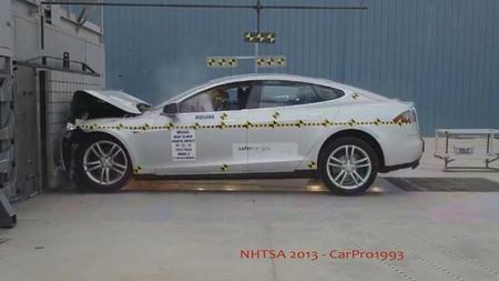 El Tesla Model S es el coche más seguro del mundo (según la NHTSA)