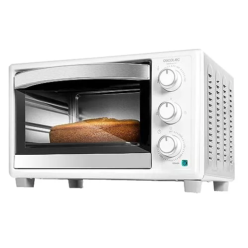 Cecotec Horno de sobremesa Bake&Toast 2300 White, 23 L