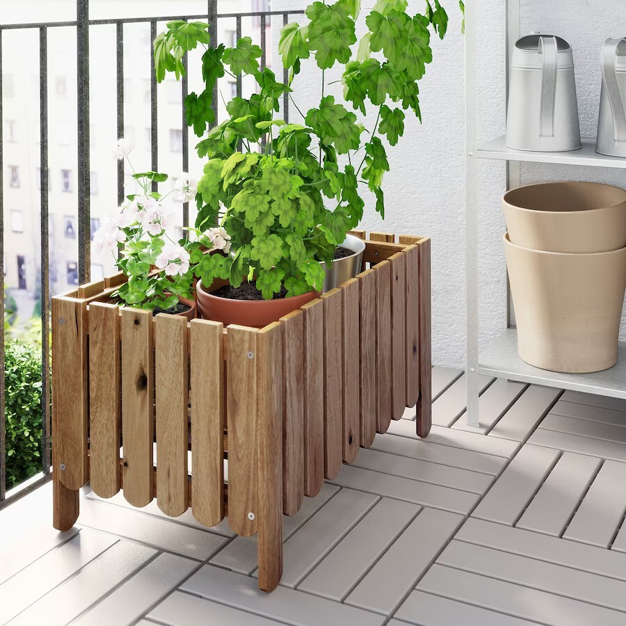 8 jardineras y maceteros de Ikea para que tu terraza parezca un vergel