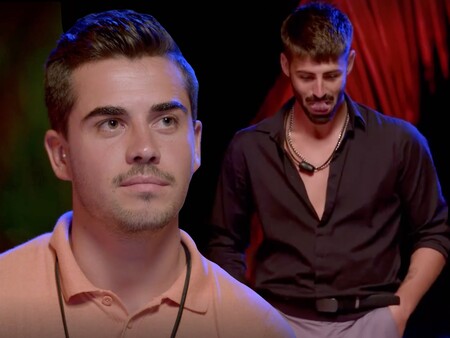 Así ha sido el tenso cara a cara entre Jesús e Isaac (Lobo) en la hoguera de 'La Isla de las Tentaciones': "¡Alegrad esas caras que ya está aquí papá!"