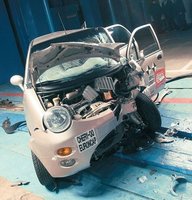 Crash test del Chery QQ