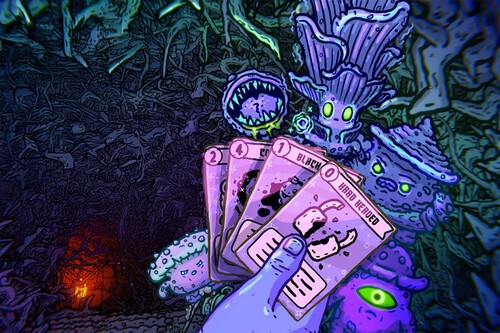 Me han zurrado unos hongos mutantes con una pinta muy chunga en este extrañísimo roguelike y aun así quiero volver a por más