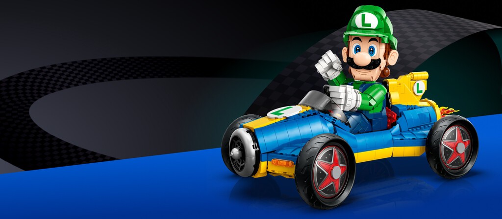 Porque no siempre se trata de Mario: este LEGO de Luigi viene derrapando hacia su salida con más de 50 euros de descuento 