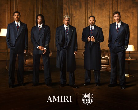 El Estilo Americano Se Combina Con El Adn Cule Amiri Vestira Al Fc Barcelona Y El Equipo Comienza Asi A Ser Sinonimo De Puro Lujo