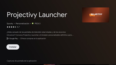 Projectivity Launcher