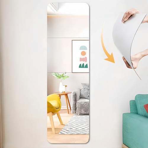 DONGDA 4 Piezas Espejos Autoadhesivos Pared