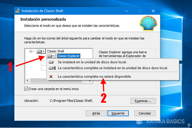 Cómo usar un menú de inicio clásico en Windows 10