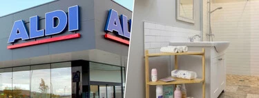 Ya en Aldi la estantería que ordena tu baño, se instala sin obras y cuesta menos de 13 euros