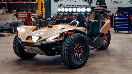 El Polaris Slingshot de tres ruedas preparado por Gas Monkey Garage es lo más loco que vas a ver hoy
