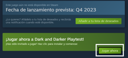 Dark and darker jugar ahora