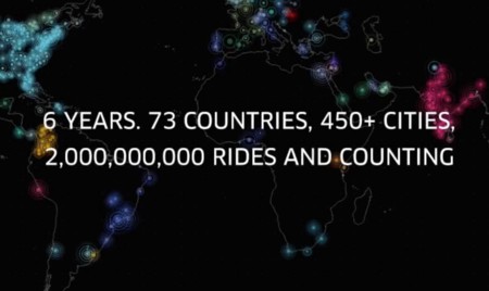 Uber ya presume de haber hecho 2.000 millones de viajes