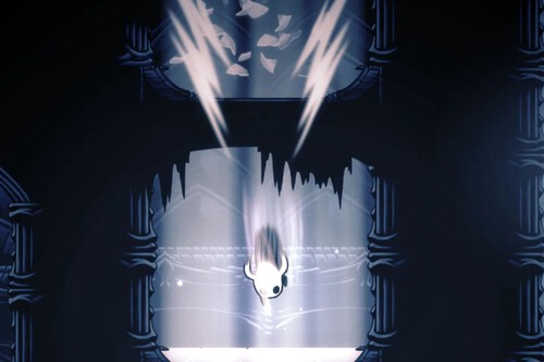 Salto Desolador Hollow Knight