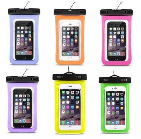 Funda impermeable universal para móviles por sólo 98 céntimos en Amazon