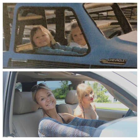 Taylor Swift: misma amiga, misma foto...