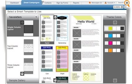 Campaigner, servicio de e-mailing para compartir tus e-mail