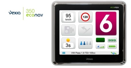 Vexia Econav, GPS para ahorrar combustible