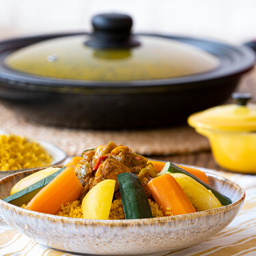 Receta de cous cous marroquí, la más fácil y tradicional con sémola de trigo