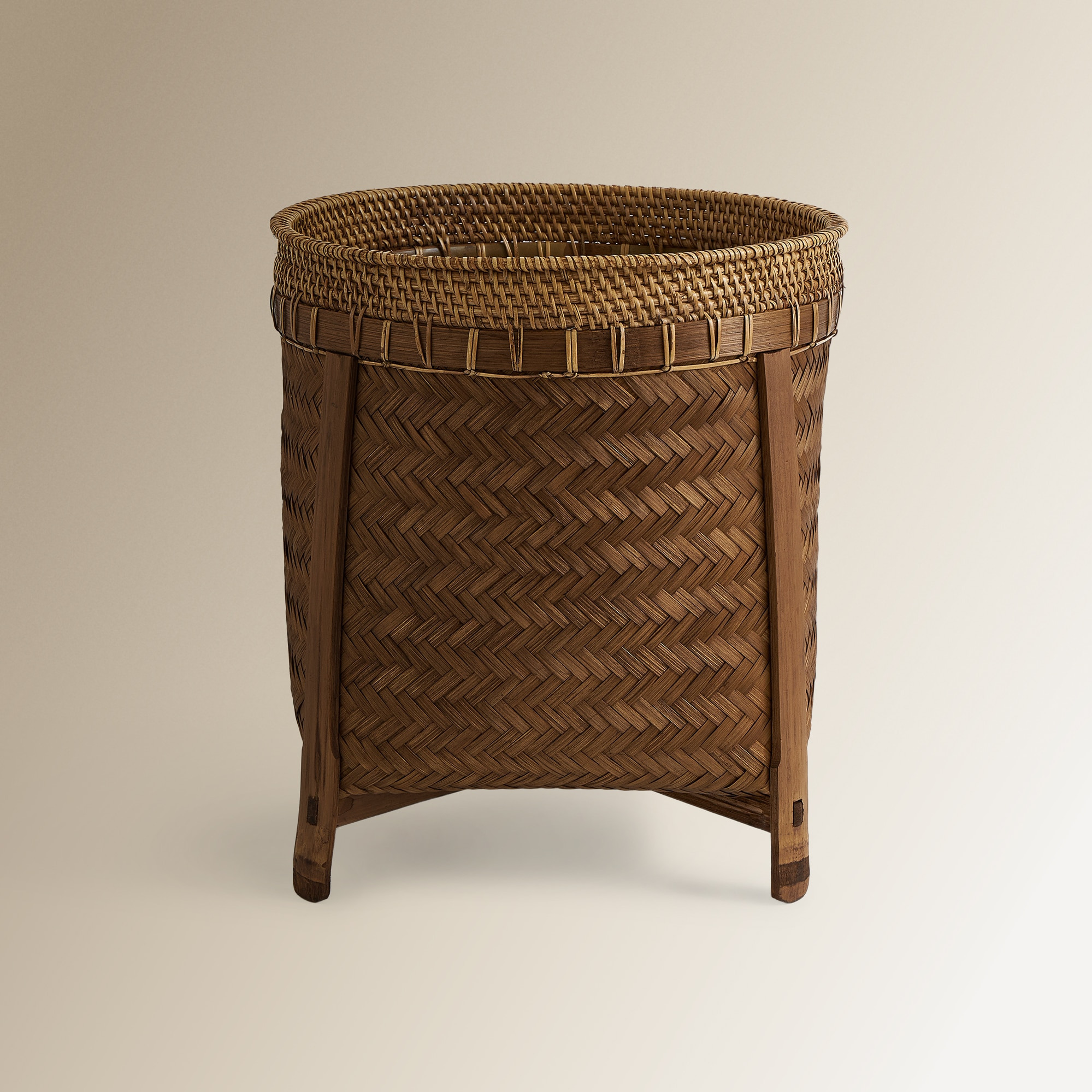 Macetero de bambú con patas Laos El Corte Inglés