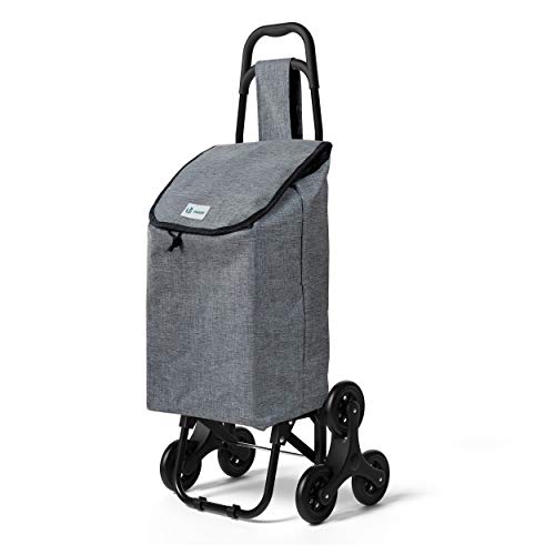 VOUNOT® Carro de la Compra con 6 Ruedas