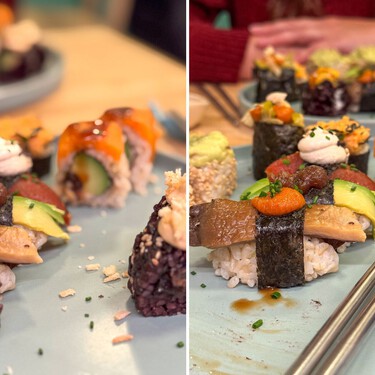 El sushi vegano existe y en este restaurante de Barcelona tienen muchas ideas para que brille 