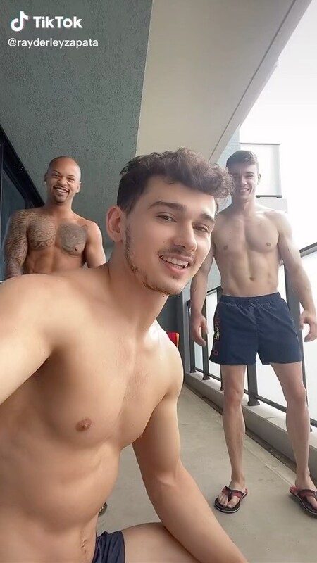 El equipo masculino de gimnasia artística en los Juegos Olímpicos incendia las redes con este Tiktok-io: Así son Nicolau Mir, Ray Zapata y Joel Plata