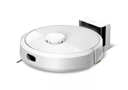 iRobot Roomba 105 Combo, Aspirador y friegasuelos, Clearview LiDAR Mapeo Inteligente, 7000Pa,120 mins,4 Fases, SmartScrub, Evita obstáculos, Zonas exclusión, Recarga y reanuda,App, 3 Modos Limpieza_B