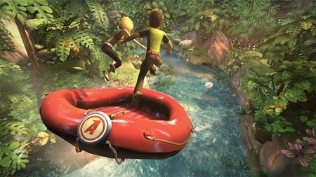 El primer accesorio para Kinect es un bote hinchable. Increíble pero cierto