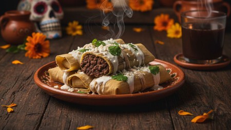 Prepara tamales de frijol para poner en tu altar de Día de Muertos en 1 hora y con solo 6 ingredientes