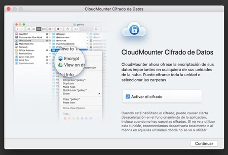 クラウドマウンター暗号化