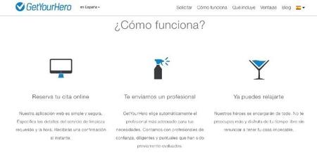 GetYourHero, una nueva alternativa a los servicios online de limpieza del hogar