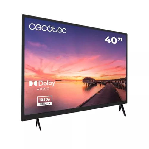 Cecotec TV, Televisor LED de 40 Pulgadas con Resolución Full HD 