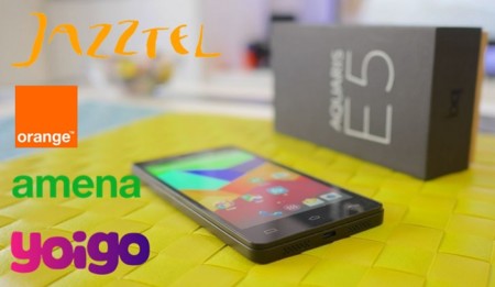 bq Aquaris E5 4G reaparece con la llegada a Orange y Yoigo. Comparamos precios con Amena y Jazztel