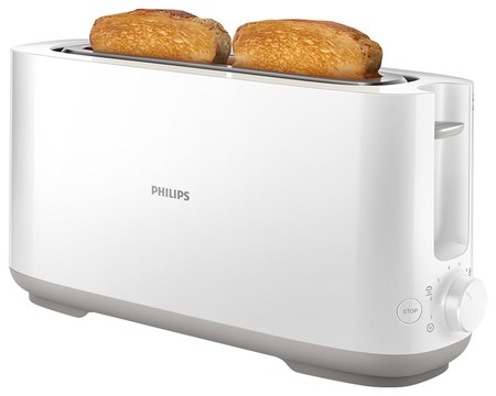 Por 22,95 euros en Amazon tenemos la tostadora de ocho funciones Philips HD2590/00