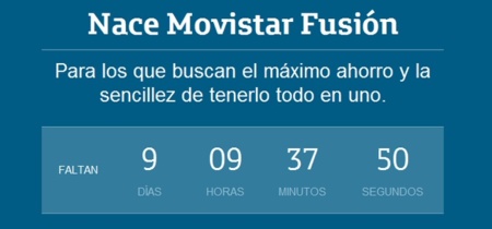 Comienza la cuenta atrás para el lanzamiento de Movistar Fusión