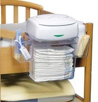 Porta pañales para la cuna