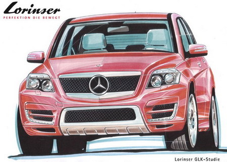 Lorinser tiene un Mercedes GLK en la cocina