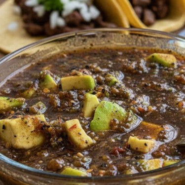 Salsa tatemada con aguacate: picosita y perfecta para tacos, quesadillas o huevos