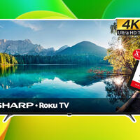 Enorme televisión 4K con Roku integrado y 4 HDMI. La puedes montar en la pared