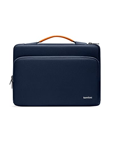 tomtoc 15,6 Pulgadas Funda Bolsa Protectora Maletín para Portátil con 15,6" Lenovo IdeaPad, Notebook Ultrabook, HP Pavilion x360, DELL Inspiron 15, Acer Chromebook 15, LG gram 17" Ultralight Notebook