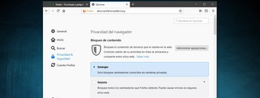 Cómo configurar la nueva protección contra trackers y cookies de Firefox