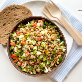 Este plato está repleto de proteínas, pero no lleva nada de carne: las lentejas se transforman en este clásico de Medio Oriente 
