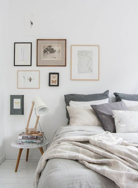 7 ideas para crear un dormitorio en gris