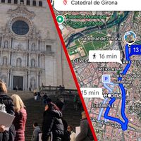 Girona y Barcelona estaban colapsando por los atascos de turistas, así que tomaron una decisión drástica que está funcionando: desaparecer de Google Maps