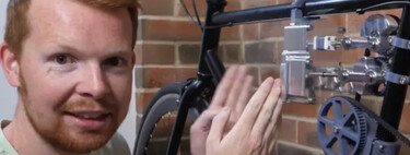 Sin gasolina ni electricidad: crean bicicleta impulsada con un motor de hace 200 años