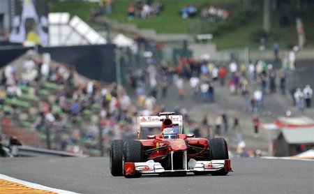 GP de Bélgica F1 2011: Fernando Alonso octavo y con una jornada complicada mañana