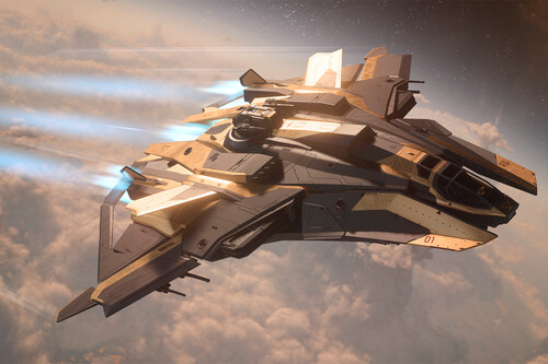 Hay una nave de Star Citizen que vale 10 000 dólares, y puedes conseguirla gratis ahora mismo y en una versión aún más rara