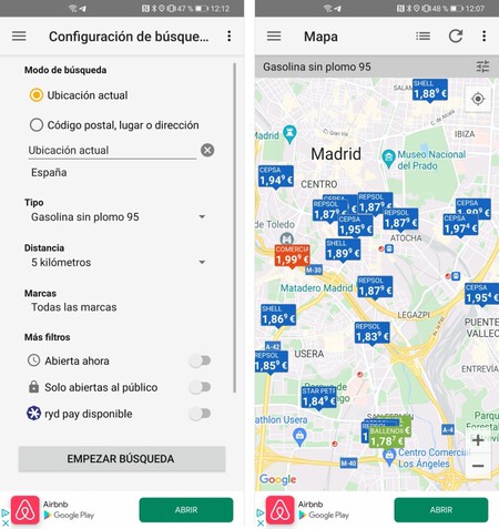 Encontrar Gasolinera Barata App