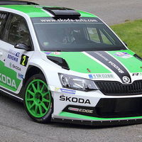 Video: El Skoda Fabia R5 de rally se convirtió en taxi por una noche