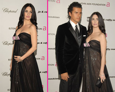Paz Vega también estuvo en la fiesta de los Oscars