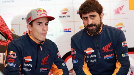 El ingeniero de pista de Marc Márquez se moja: "No sería normal que Honda le sustituyese con Andrea Dovizioso"